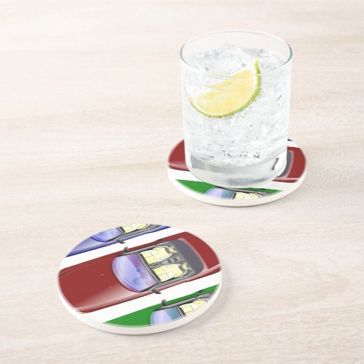 カラフル車 コースター (側面)