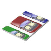 カラフル車 ノートパッド (回転)