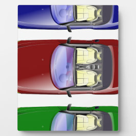 カラフル車 フォトプラーク