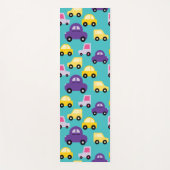 カラフル車 ヨガマット (正面)