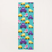 カラフル車 ヨガマット (裏面)