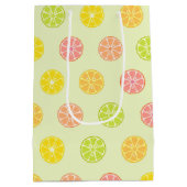 カラフル輪切り ミディアムペーパーバッグ (裏面)