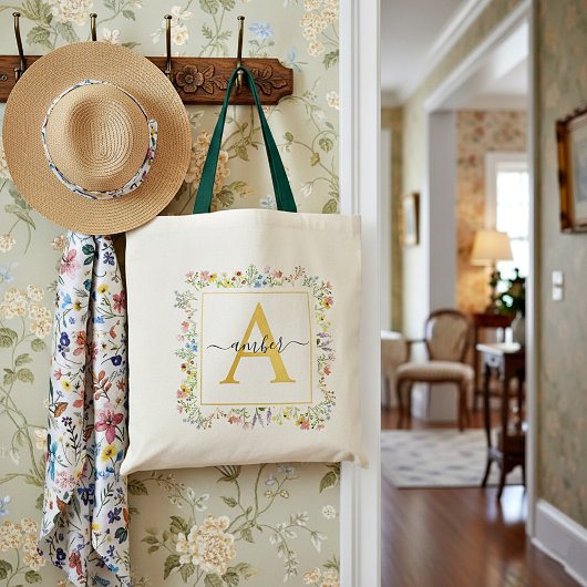 カラフル輪枠パーソナライズされた トートバッグ