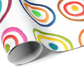 カラフル輪 ラッピングペーパー (ロールコーナー)