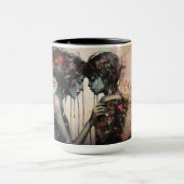 カラフル通りアートマグ – アーバンハートビート マグカップ (中央)