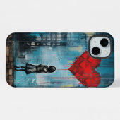 カラフル通りアート – グラフィティ電話ケース iPhoneケース (裏面横)