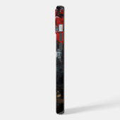 カラフル通りアート – グラフィティ電話ケース iPhoneケース (左側面)