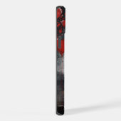 カラフル通りアート – グラフィティ電話ケース iPhoneケース (右側面)