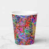 カラフル通りスタイル落書 紙コップ (右)