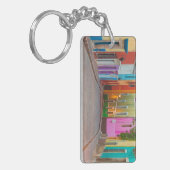 カラフル通り場面 キーホルダー (正面左)