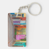 カラフル通り場面 キーホルダー (裏面)