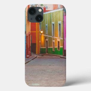 カラフル通り場面 iPhone 13ケース