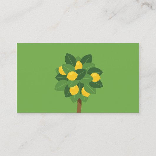 カラフル造園名刺 名刺 (裏面)