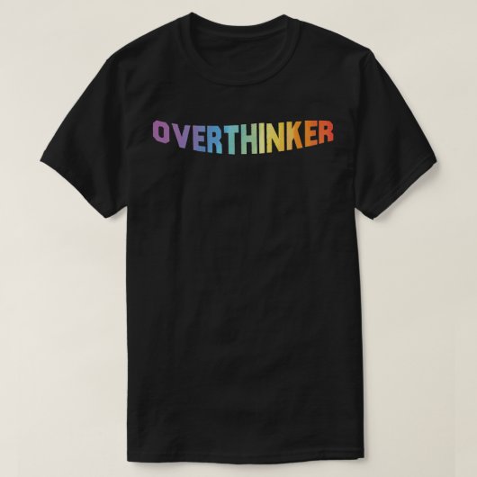 カラフル過大論者 Tシャツ (デザイン正面)