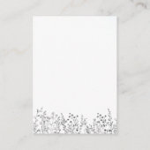 カラフル野結婚花アドバイス アドバイスカード (裏面)