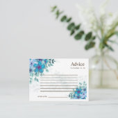 カラフル野結婚花アドバイス アドバイスカード (スタンド正面)