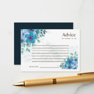 カラフル野結婚花アドバイス アドバイスカード