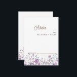 カラフル野結婚花アドバイス アドバイスカード<br><div class="desc">これは美エレガントしい野結婚花のアドバイス。このカラフルの結婚アドバイスカードは、あなたのシンプル夏のボーお洒落ホのレインボーに最適結婚である。それは結婚の座席表、名刺などとして完璧である。クリックitボカスタマイズタンでデザインをパーソナライズ。</div>