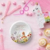 カラフル野花さよなら恋しく思ブライダルシャワー ペーパーボウル (パーティー)