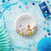 カラフル野花さよなら恋しく思ブライダルシャワー ペーパーボウル (パーティー)