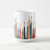 カラフル鉛筆 コーヒーマグカップ (中央)