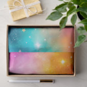 カラフル銀河系アートティッシュペーパー 薄葉紙 (ギフト)