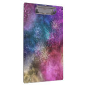 カラフル銀河系パターン クリップボード (右)