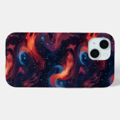 カラフル銀河系パターン Case-Mate iPhoneケース (裏面 (横))