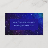カラフル銀河系名刺 名刺 (裏面)