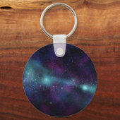 カラフル銀河系宇宙 キーホルダー (正面)