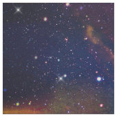 カラフル銀河系星雲絵画色 ファブリック (見本)