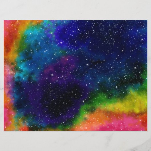 カラフル銀河系紙 (正面)