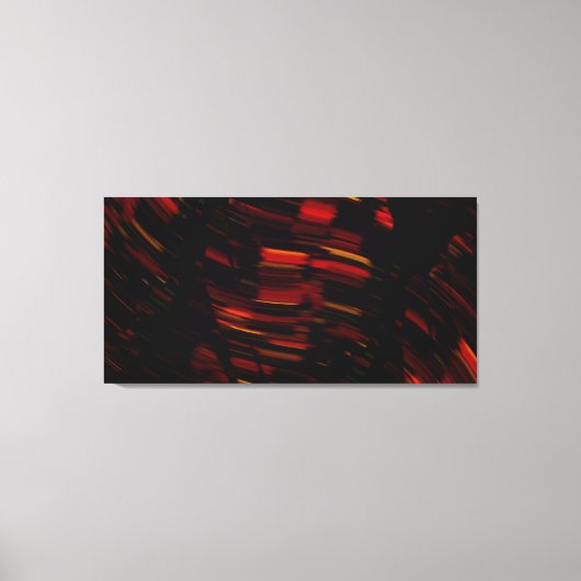 カラフル銀河系絵画ズアート – ラップされたキャンバス キャンバスプリント (正面)