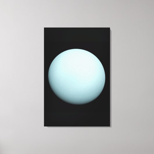 カラフル銀河系 キャンバスプリント (正面)