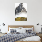 カラフル銀河系 キャンバスプリント (インサイチュ (寝室))