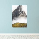 カラフル銀河系 キャンバスプリント (インサイチュ (ウッドフロア))