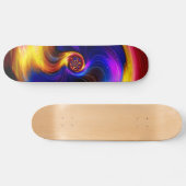カラフル銀河系 スケートボード (横)
