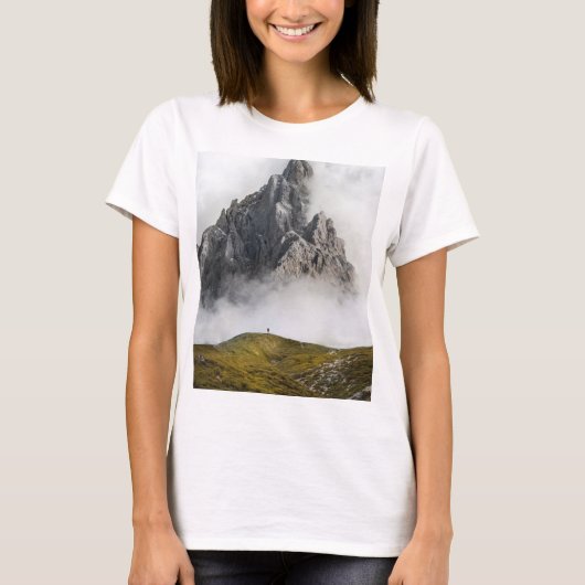 カラフル銀河系 Tシャツ (正面)