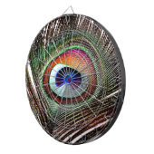 カラフル銅孔雀 ダーツボード (正面右)