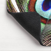 カラフル銅孔雀 マウスパッド (コーナー)