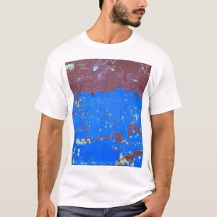 カラフル鋼錆:抽象芸術テクスチャ Tシャツ