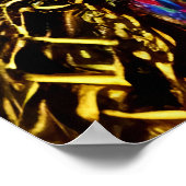 カラフル鎧 | AIアートポスター ポスター (角)