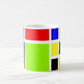 カラフル長方形04 コーヒーマグカップ (中央)