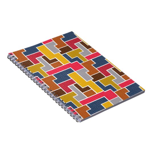 カラフル長方形 ノートブック (右側)