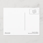 カラフル長方形 ポストカード (裏面)