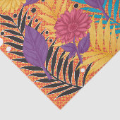 カラフル離れやの黒い背景 薄葉紙 (詳細)