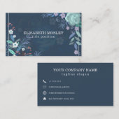 カラフル離れ花名刺 名刺 (正面/裏面)