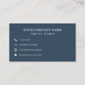 カラフル離れ花名刺 名刺 (裏面)