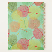 カラフル離れON GREEN パーソナライズされた SPIRAL PLANN プランナー手帳 (裏面)