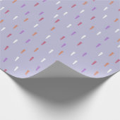 カラフル雨模様 ラッピングペーパー (角)
